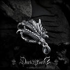 【Eagle Claw】 Dark Gothic Retro 925 Silver Pendant for Men, Birthday Gift Necklace for Boyfriend, High-End Feel
