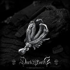 【Eagle Claw】 Dark Gothic Retro 925 Silver Pendant for Men, Birthday Gift Necklace for Boyfriend, High-End Feel
