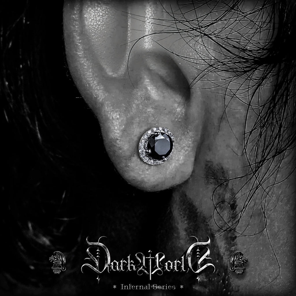 【Brilliant】 D-color moissanite stud earrings for men, 925 silver earrings for women, high-end niche style, single piece for ear care